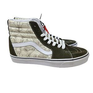 New Vans SK8 Hi Desert Skulls Grape Leaf Men's 9 Women's 10.5 Classic Skate Shoe